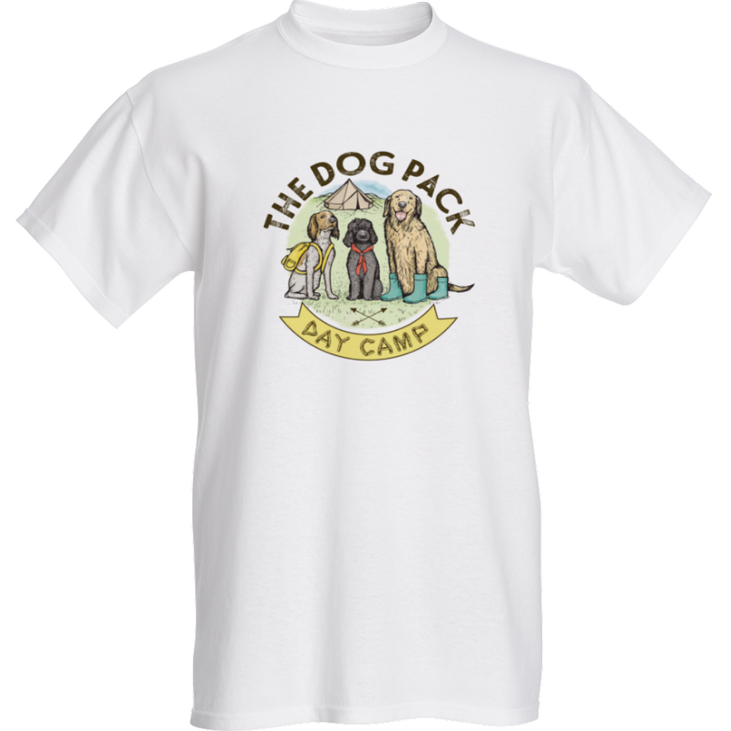 Official Dog Pack Day Camp Tee Xmas Special